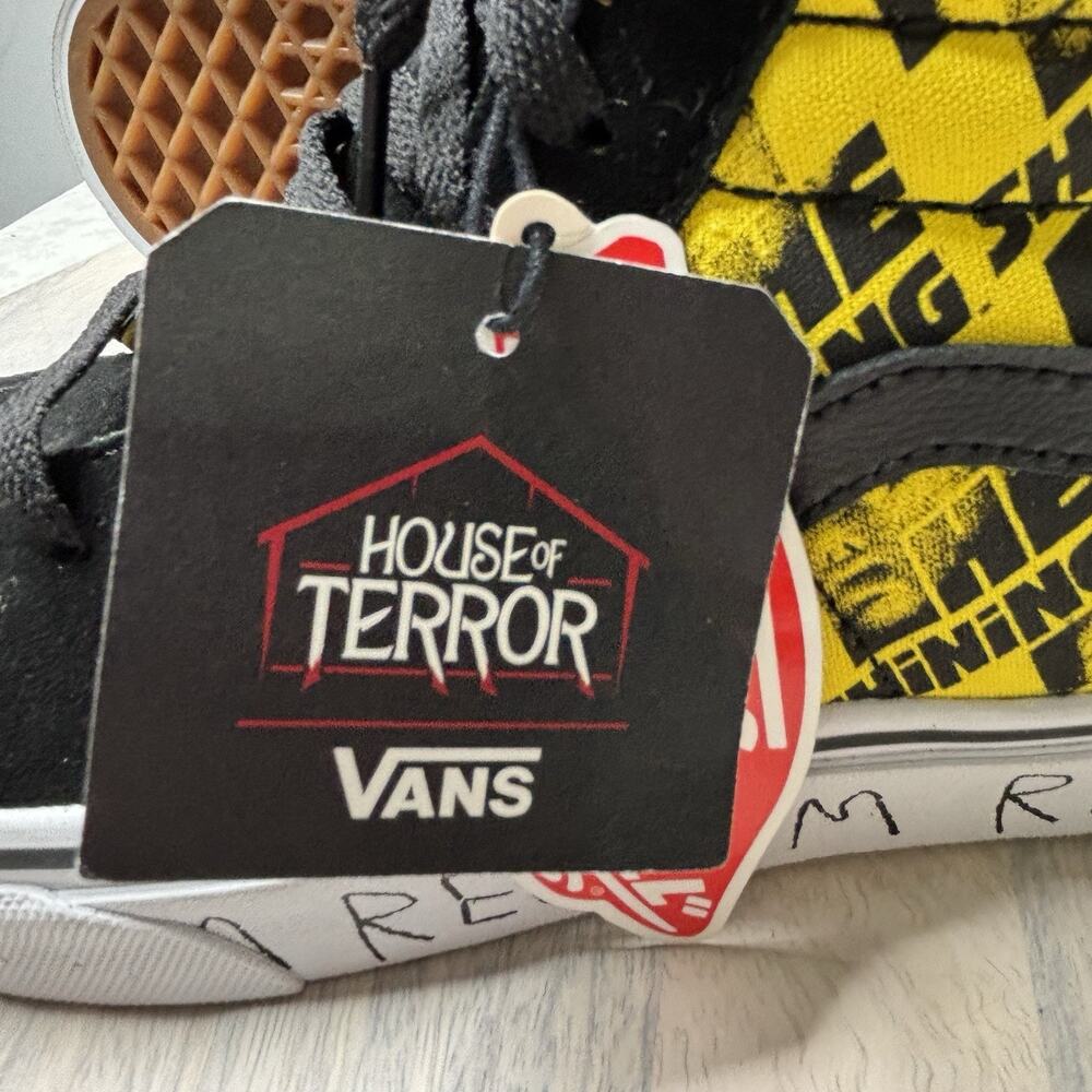 Vans x House of Terror The Shining "RedRum" Sk8-Hi Jack Torrance Womens 7 - Picture 13 of 16